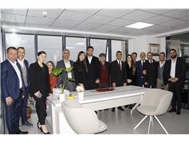 MESLEKTAŞIMIZIN OFİS AÇILIŞINA KATILDIK