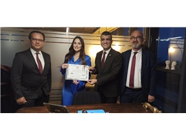 MESLEKTAŞIMIZIN OFİS AÇILIŞINA KATILDIK