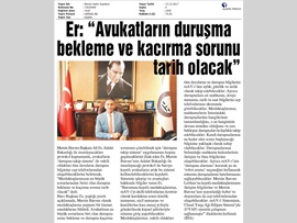 BASINDA BAROMUZ (Duruşma Bekleme ve Kaçırma Sorunu Tarih Oluyor)