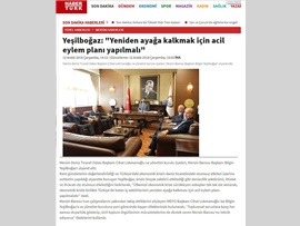 BASINDA BAROMUZ (MDTO'dan Baro Başkanımıza Ziyaret)