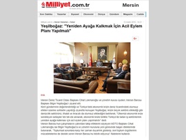 BASINDA BAROMUZ (MDTO'dan Baro Başkanımıza Ziyaret)