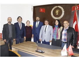 BARO BAŞKANIMIZ AV. BİLGİN YEŞİLBOĞAZ VE YÖNETİM KURULUMUZ, MGC BAŞKANI KAYA TEPE’Yİ ZİYARET ETTİ