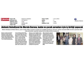 Mersin Barosu ve Akdeniz Belediyesi, çocuk refahı için işbirliğine hazırlanıyor