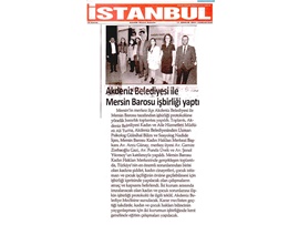 Mersin Barosu ve Akdeniz Belediyesi, çocuk refahı için işbirliğine hazırlanıyor