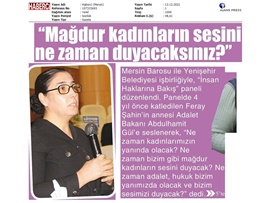 İnsan Haklarına Bakış Paneli yapıldı