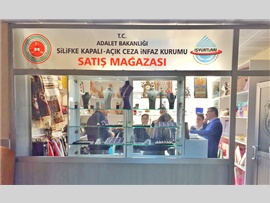 Başkanımız Silifke Kapalı-Açık Ceza İnfaz kurumu satış mağazasının açılışına katıldı.