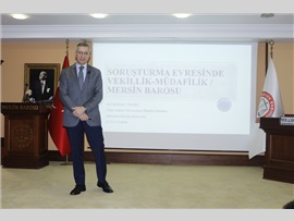 YEŞİLBOĞAZ: “CEZA MUHAKEMESİ, İNSANLARIN ADALETE ULAŞMASINI SAĞLAYAN CİDDİ BİR SİSTEMDİR”