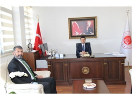 BAŞKANIMIZ YEŞİLBOĞAZ’DAN, SİLİFKE CUMHURİYET BAŞSAVCISI ÖZGENÇ’E ZİYARET