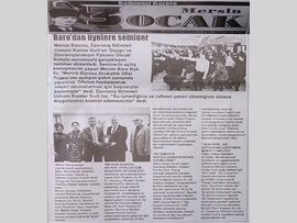 BASINDA BAROMUZ ("Duygu ve Davranışlarımızın Patronu Olmak" Konulu Seminer)