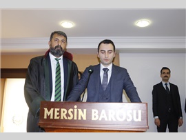 BARO BAŞKANIMIZ AV. BİLGİN YEŞİLBOĞAZ: “AVUKATLAR TOPLUMA YÖN VERMEK ZORUNDA”