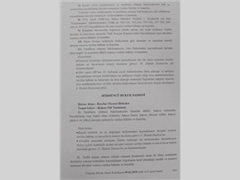 YARGITAY BÜYÜK  GENEL KURULU KARARI HAKKINDA