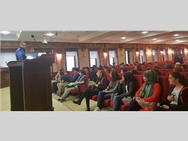 Mersin Barosu Çocuk Hakları Merkezi tarafından çocuklara bilgilendirme yapıldı.