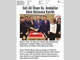BASINDA BAROMUZ (Avukatlar Günü Balosu)