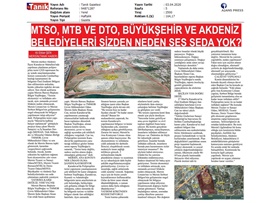 BASINDA BAROMUZ (Karaduvar'da Yapılacak Olan Proplopilen Tesisi ile İlgili Basın Açıklaması)