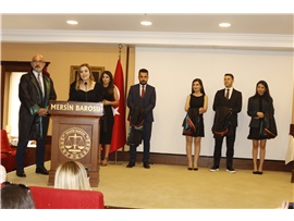 6 STAJYER AVUKATIMIZ CÜBBE GİYDİ