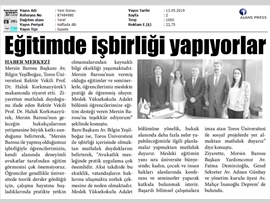BASINDA BAROMUZ (Mersin Barosu-Toros Üniversitesi Eğitimde İşbirliği)
