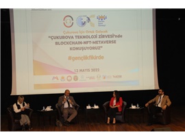 BAŞKANIMIZ AV. GAZİ ÖZDEMİR, ÇUKUROVA TEKNOLOJİ ZİRVESİNE KATILDI