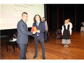 BAŞKANIMIZ AV. GAZİ ÖZDEMİR, ÇUKUROVA TEKNOLOJİ ZİRVESİNE KATILDI