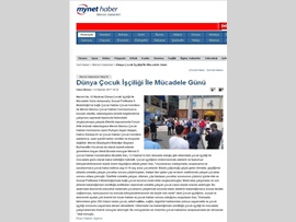 12 HAZİRAN DÜNYA ÇOCUK İŞÇİLİĞİ  İLE MÜCADELE GÜNÜ