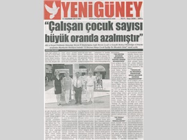 12 HAZİRAN DÜNYA ÇOCUK İŞÇİLİĞİ  İLE MÜCADELE GÜNÜ