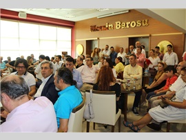 BARO BAŞKANIMIZ AV. BİLGİN YEŞİLBOĞAZ MAZBATASINI ALDI