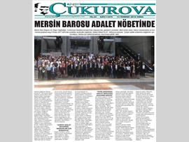 BASINDA BAROMUZ (Mersin Barosu Adalet Nöbetinde)