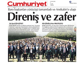 BASINDA BAROMUZ (Direne direne kazandılar: Baro başkanları Anıtkabir'de)