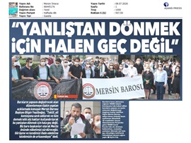 BASINDA BAROMUZ (Basın Açıklaması -"Paralel Baro İstemiyoruz")