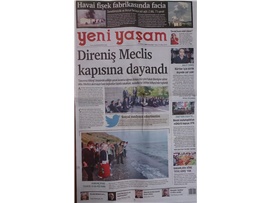 BASINDA BAROMUZ (Savunmaya Biber Gazlı Müdahale-Mecliste Oturma Eylemi)