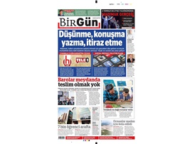 BASINDA BAROMUZ (Başkanımızdan Savunma Mitingine çağrı)
