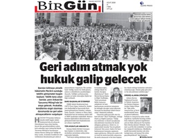 BASINDA BAROMUZ (Başkanımızdan Savunma Mitingine çağrı)