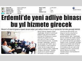 BASINDA BAROMUZ (Baro Başkanımızdan Erdemli Cumhuriyet Başsavcısı'na Ziyaret)