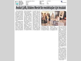 BASINDA BAROMUZ (Mersin Barosu'nda İmza Günü)