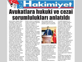 BASINDA BAROMUZ (Avukatın Hukuki ve Cezai Sorumluluğu)