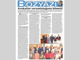 BASINDA BAROMUZ (Avukatın Hukuki ve Cezai Sorumluluğu)
