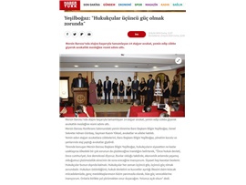 BASINDA BAROMUZ (Yemin Töreni-"Hukuk Üçüncü Güç Olmaz Zorunda")