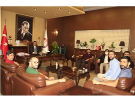 ÖHD MERSİN ŞUBESİ''NDEN , BARO BAŞKANIMIZ ÖZDEMİR’E ZİYARET