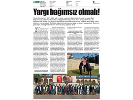 Mersin Barosu adli yıl açılış töreni düzenledi