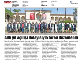 Mersin Barosu adli yıl açılış töreni düzenledi