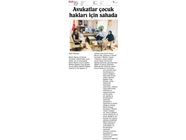 Çocuk Evleri Sitesi'nde kalan çocuklar için bir araya geldiler