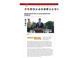 Mersin Barosu adli yıl açılış resepsiyonu düzenledi