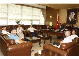 DEVA PARTİSİ YENİŞEHİR İLÇE YÖNETİMİNDEN ZİYARET