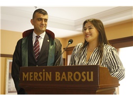 9 STAJYER AVUKATIMIZ CÜBBE GİYDİ