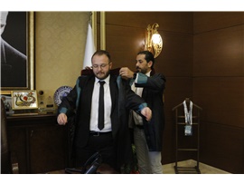 9 STAJYER AVUKATIMIZ CÜBBE GİYDİ