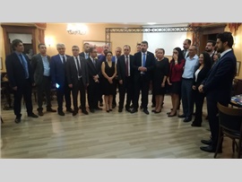 MERSİN BAROSU BAŞKANIMIZ AV. BİLGİN YEŞİLBOĞAZ YENİDEN BAŞKAN SEÇİLDİ