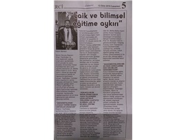 BASINDA BAROMUZ (Yeşilboğaz: "Hukuk Fakültesindeki Hukuksuzluğa Son Verilmeli")