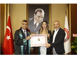 STAJYER AVUKATLARIMIZ AVUKATLIK RUHSATNAMELERİNİ ALDILAR