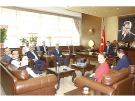 TEB YÖNETİMİNDEN BAROMUZA ZİYARET