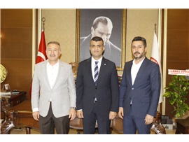 AK PARTİ MERSİN MİLLETVEKİLİ HACI ÖZKAN’DAN ZİYARET