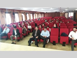 STAJYER AVUKATLARA KURGUSAL DURUŞMA DERSİ VERİLDİ